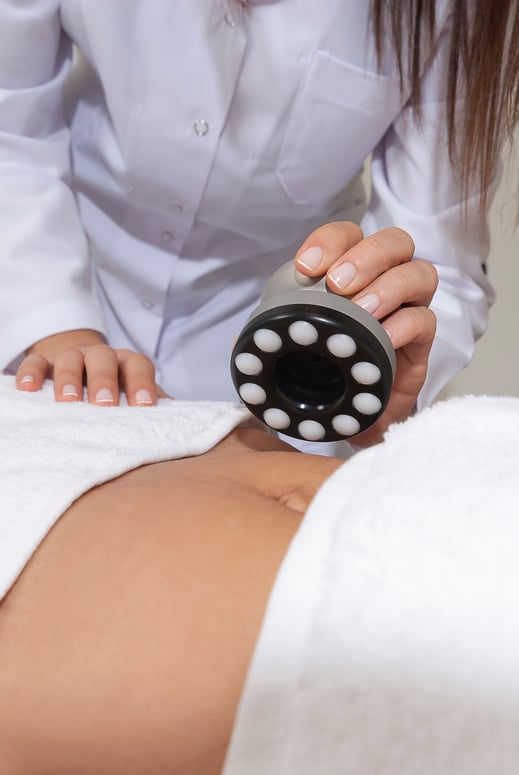 Body Care. Ultrasound Cavitation Body Contouring Treatment. Anti Cellulite.